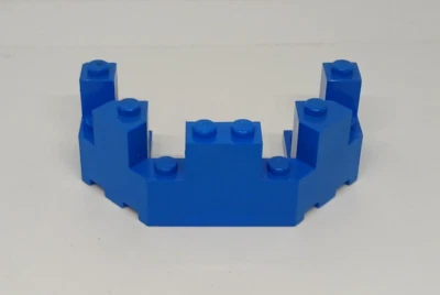 LEGO Castillo: Torrella 4 x 8 x 2 - Ref 6066 azul - Set 6057 - Imagen 1 de 2