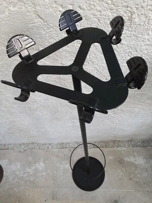 Porte-manteau sur pied MANADE 6 patères années 70 démontable bistrot bureau - Photo 1/4