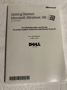 Microsoft Windows 98 Second Edition Getting Started CD Manual - Picture 1 of 2