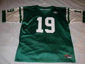 Keshawn Johnson 19 New York Jets Green Nike NFL Jersey Mens X-Large XL used - Picture 1 of 1