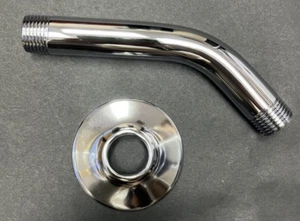 Brazo y brida de ducha Grohe 27 414 000 Relexa en cromo StarLight - Imagen 1 de 12