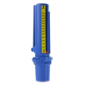 Clement Clarke AirZone Peak Flow Meter EU-Waage, blau im Beutel - (3131001)