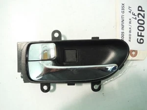 2005 INFINITI G35X AWD A/T 4DR DRIVER SIDE FRONT LEFT INTERIOR DOOR HANDLE OEM 0 - Picture 1 of 8