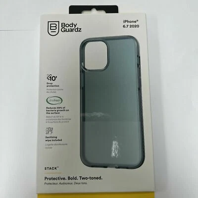 Funda protectora contra caídas BodyGuardz STACK 10 pies para iPhone 12 Pro Max azul Foto 1 de 3
