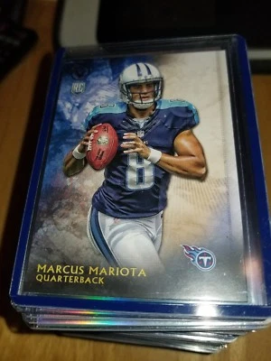 2015 TOPPS VALOR MARCUS MARIOTA RC #56 TENNESSEE TITANS/OREGON DUCKS MINT - Image 1 of 2