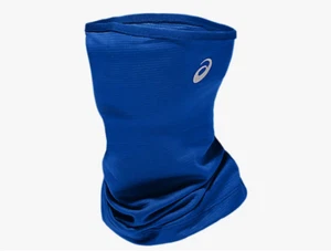 Polaina facial reflectante ASICS con logotipo - talla única para la mayoría en azul Asics - Imagen 1 de 3