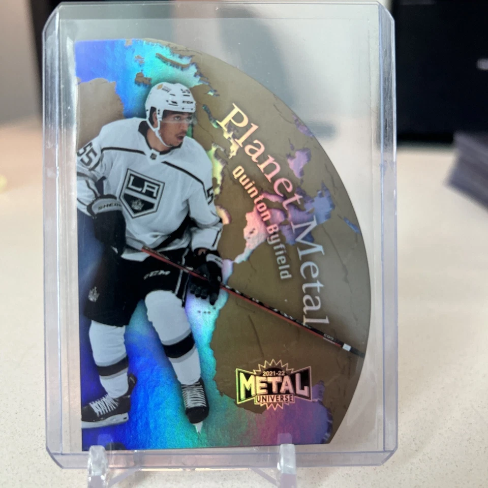2021-22 UD Skybox Metal Universe Planet Metal Gold Rookies Quinton Byfield #PM-4 - Image 1 of 1