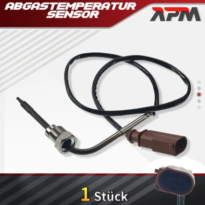 Sensore temperatura gas di scarico prima catalizzatore per AUDI Q7 4LB VW Touareg 7LA 3.0L TDI Diesel - Immagine 1 di 4