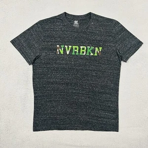 DC Shoes NVRBKN Heather Gray Lightweight T-Shirt Size L - Picture 1 of 11