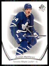 2021-22 SP Authentic Auston Matthews Toronto Maple Leafs #88