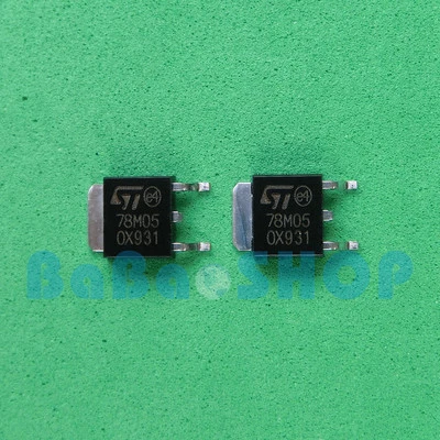 10pcs ~ 1000pcs 78M05 MC78M05 LM78M05 Voltage Regulators 0.5A 5V SMD D-PAK ST - Image 1 of 2