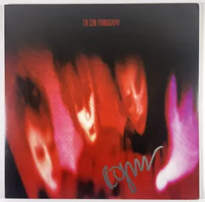 ROBERT SMITH SIGNIERT SIGNIERT THE CURE PORNOGRAFIE VINYL ALBUM BAS COA BJ00536 - Bild 1 von 4