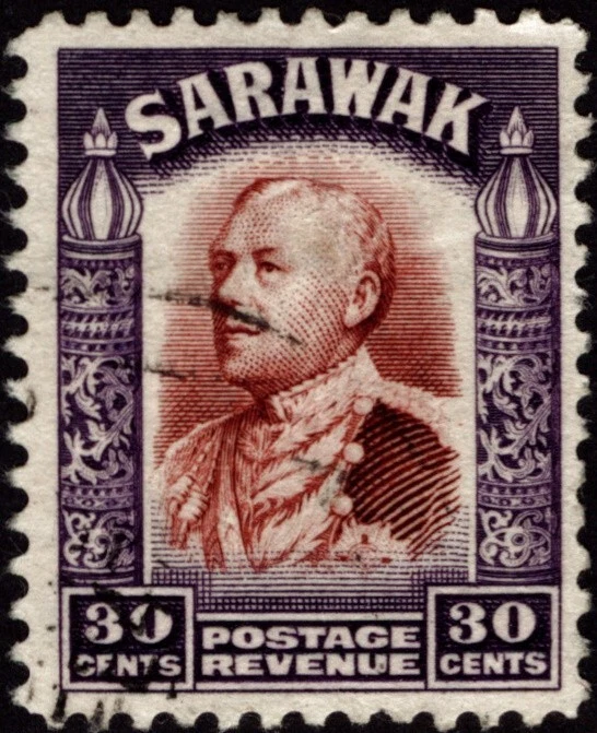 Estampilla Sarawak 191318 1934 Scott #127 Charles J Brooke fina usada cv $3,25 Foto 1 de 1