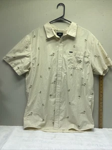 (O28) O’Neill Hawaiian Shirt Mens XL Short Sleeve - Picture 1 of 6