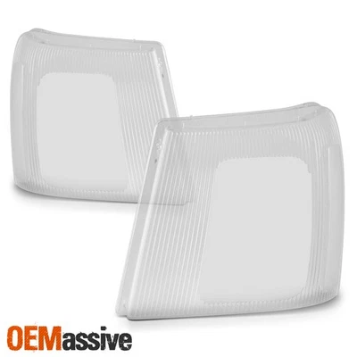 Par de lentes transparentes de faros para Cadillac Escalade ESV EXT 2003-2006 [modelo HID] Foto 1 de 4
