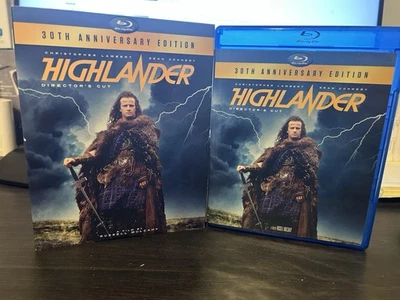 Highlander Anniversary Edition Blu Ray US Release Region A w/ Slip Case - Bild 1 von 2