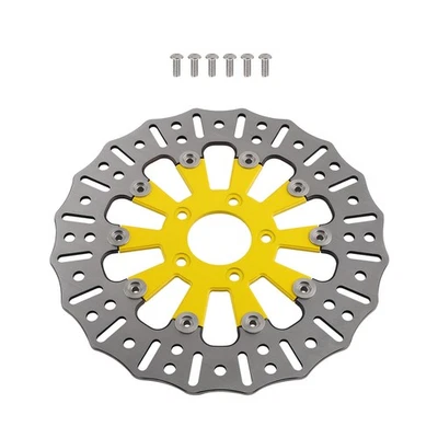 Disco de freio dianteiro 299 mm compatível com Harley-Davidson Road King Breakout 2008-2021 - Imagem 1 de 4