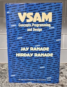 VSAM: Concepts, Programming, & Design • 1986 1st Print Macmillan COBOL Mainframe - Imagen 1 de 18