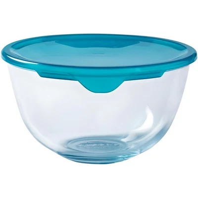 Pyrex Prep & Store Bowl 0.5L with Lid Glass Fridge Freezer Microwave Safe - Image 1 of 4