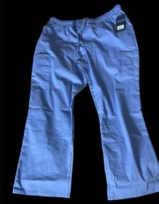 NWT Cherokee Workwear Scrub Pants Mens Size XL Blue Traditional Original Pockets - Image 1 of 4