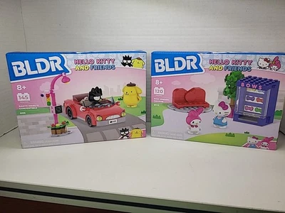 BLDR Hello Kitty And Friends ¡Lote de 2 Nuevos! Kits de construcción Foto 1 de 4