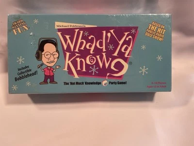 Whad Ya Know? Michael Feldman's "Not much knowledge" party game Free Shipping - Image 1 of 2
