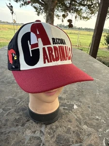 Vintage 90s Arizona Cardinals NFL Pro Line Authentic Football NFL Hat Snap Back - Picture 1 of 10