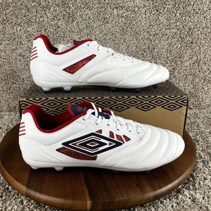 Umbro Tocco IV PRO FG Men's Size 12.5 Soccer Football Cleats Blue Red White - Picture 1 of 12