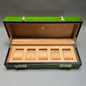 ROLEX Watch Box Travel Case 5 Slots Uhrenkoffer - Bild 1 von 5