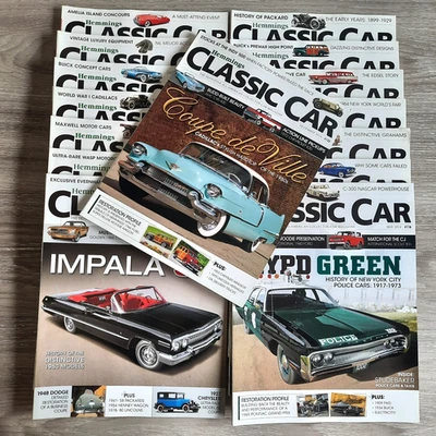 Hemmings Classic Car Magazine Lot x 15 - 2014–2015 Buick Wildcat, Ford Torino GT - Image 1 of 4