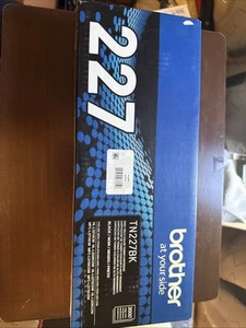 Brother tn227bk high yield toner cartridge brother tn227bk genuine tn-227bk - Photo 1/1
