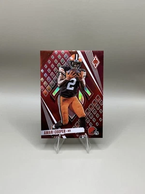 2023 Panini Phoenix Red Seismic /199 Amari Cooper #80 - Image 1 of 2