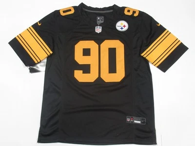 T.J. Watt #90 Pittsburgh Steelers Men's Game Jersey Color Rush