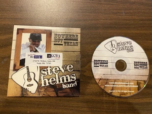 Steve Helms Band – Nowhere But Texas (CD, 2009, Promo) Radio Single - Imagen 1 de 5