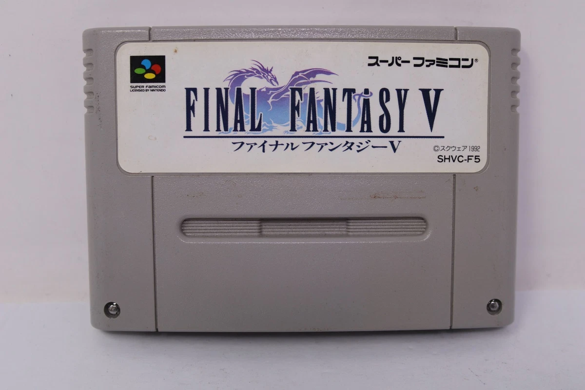 Final Fantasy V Nintendo SNES NTSC-J (Japan) Video Games for sale