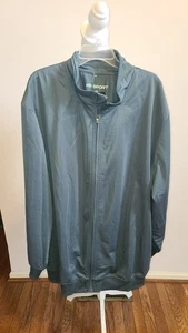 Chaqueta deportiva KS con cremallera para hombre talla 4XL grande y alta - Imagen 1 de 8