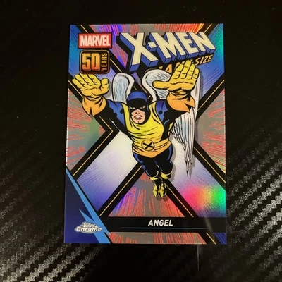 Angel 2025 Topps Chrome Marvel 50 X-Men Giant Anniversary Refractor #XM-7 - Image 1 of 2