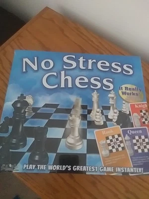 Winning Moves Games No Stress Chess Set New In Box Family Game Board Game NIB - Image 1 of 3