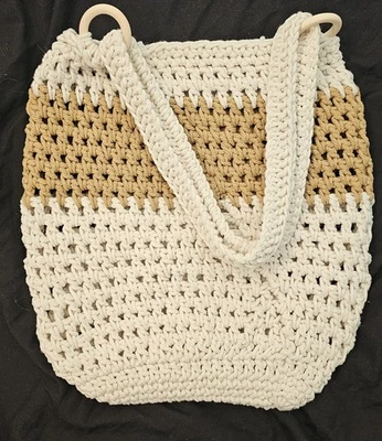 Häkeltasche Damentasche Handtasche Shopper Tasche Schultertasche - Bild 1 von 3