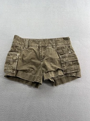 Shorts Alice + Olivia Feminino 6 Cargas Utilitário Bolso Elástico Zíper Casual Verão - Imagem 1 de 4