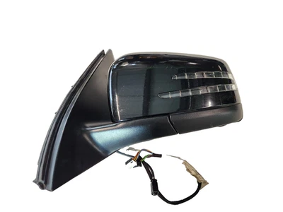 16-19 MERCEDES GLE W166 OEM LEFT N/S POWER FOLD WING MIRROR + CAMERA BLACK 197 - Image 1 of 4