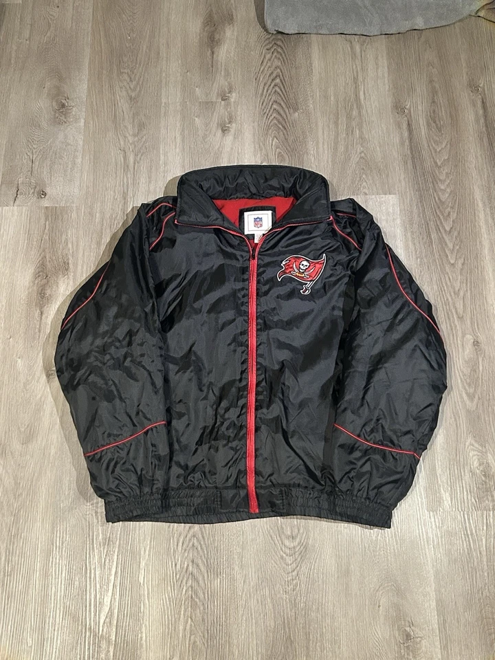 Vintage Tampa Bay Buccaneers Nylon Insulated Jacket Men’s Size Large - Image 1 of 4