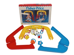 Vintage Fisher-Price Activity Links Gym Baby Toy Complete with Original Box - Picture 1 of 11