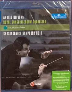 Lucerne Festival: Shostakovich Symphony No. 8 NEW Blu-ray Disc Andris Nelsons - Picture 1 of 2