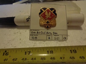 10th Air Defense Artillery Brigade V21 Unit Crest, DI, DUI (DRAW#211) - Imagen 1 de 1