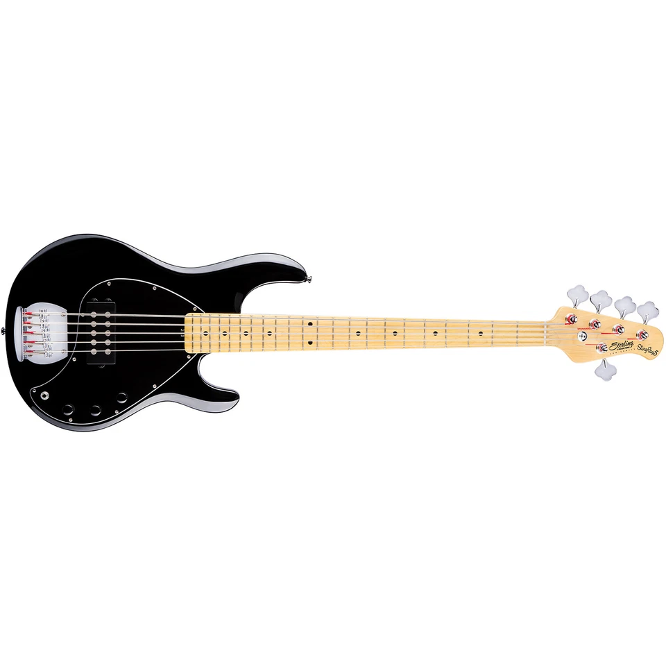 Sterling by Music Man Ray5 Stingray 5 String Bass Black