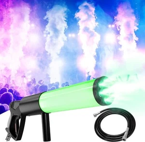 RGB CO2 Jet Maschine 6 LED Pistole CO2 Handnebelmaschine Musikshows Weihnachten - Bild 1 von 11