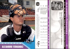 Alejandro Fernandez 2002 MultiAd Greensboro Bats #9 Card *AutographDen*