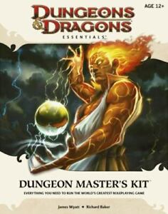 4th Edition Dungeons & Dragons Essentials Dungeon Master’s Kit NIB Sealed 12+