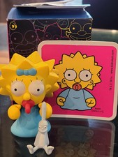 Kidrobot The Simpsons Maggie Series 1 Vinyl Figure Blind Box Complete Stickers